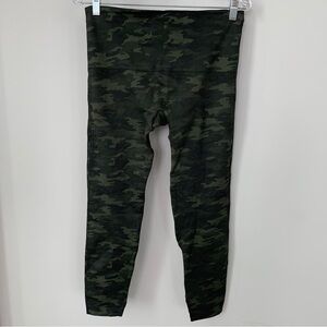 Spanx Green‎ Camo High Rise Leggings Size XL